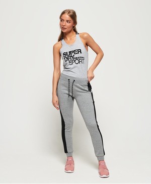 Superdry Core Gym Tech Loose Női Sportruházat Szürke | JXGMV9576